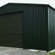 Agricultural Steel Building with Juniper green 40mm Corus composite roofing with insulated rooflights for natural light&nbsp;&amp; Juniper Green Corus single skin profile cladding with a personal Access Door and a Gliderol Roller Door just to finish it...... like a cherry on a cake!
