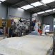 Internal View Hodson DIY Self Build OZ - UK Steel Building Workshop CAMBRIDGESHIRE
