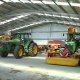 Agricultural Farm Tractor Implement  storage Steel Building