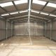 Internal View of Steel Agricultural Building