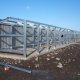 Steel Framed building going up at the Redcar Speedway "BEARS" ARENA CLEVELAND