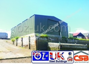 1 WELLS-NEXT-THE-SEA - Port of Wells Boat and Buoy servicing and storage building 6040 - Wells Harbour Authority - NORTH NORFOLK - OZ-UK Steel Buildings (Norfolk) Ltd