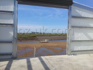8 WELLS-NEXT-THE-SEA - Port of Wells Boat and Buoy servicing and storage building 6040 - Wells Harbour Authority - NORTH NORFOLK - OZ-UK Steel Buildings (Norfolk) Ltd