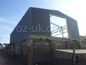 12 WELLS-NEXT-THE-SEA - Port of Wells Boat and Buoy servicing and storage building 6040 - Wells Harbour Authority - NORTH NORFOLK - OZ-UK Steel Buildings (Norfolk) Ltd